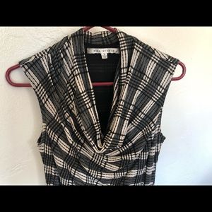 Max Studio sleeveless cowl neck dress, size small